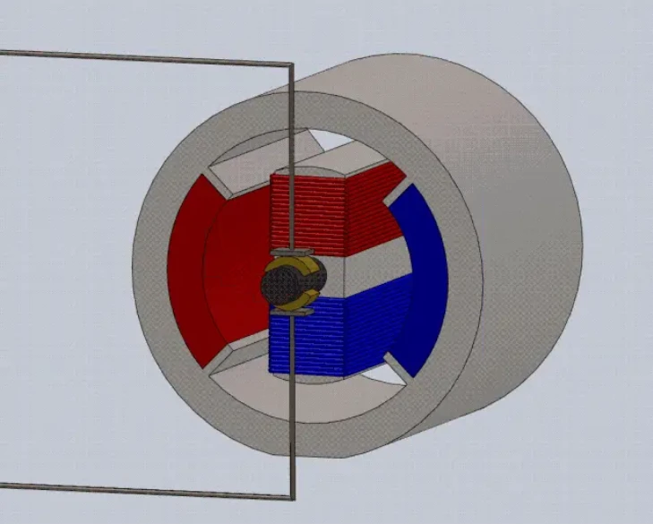 permanent magnet DC motor permanent magnet DC motor