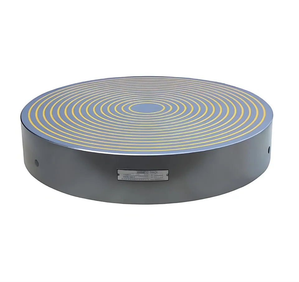 Konsantrik Kutuplu Yuvarlak Elektro Manyetik Chuck